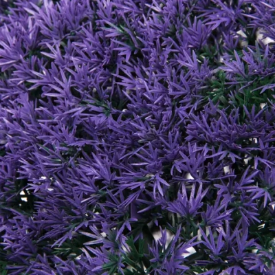 Искусственное растение шар «Самшит» цветы фиолетовые D-47см Ultramarine