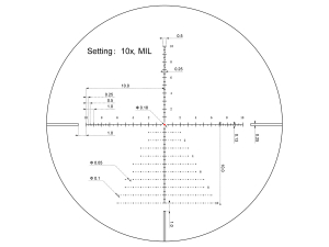 Прицел Vector Optics Veyron 3-12x44 IR, SF, MPR-V10 (MIL) (SCOM-40)