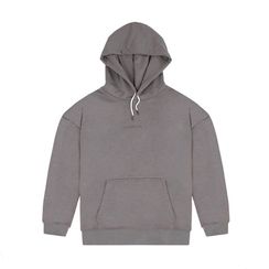 Худи UNIFORM Relaxed, серый светлый