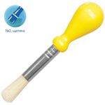 Кисть детская для рисования Мульти-Пульти "Моя первая кисть для рисования", щетина, пакет, европодвес