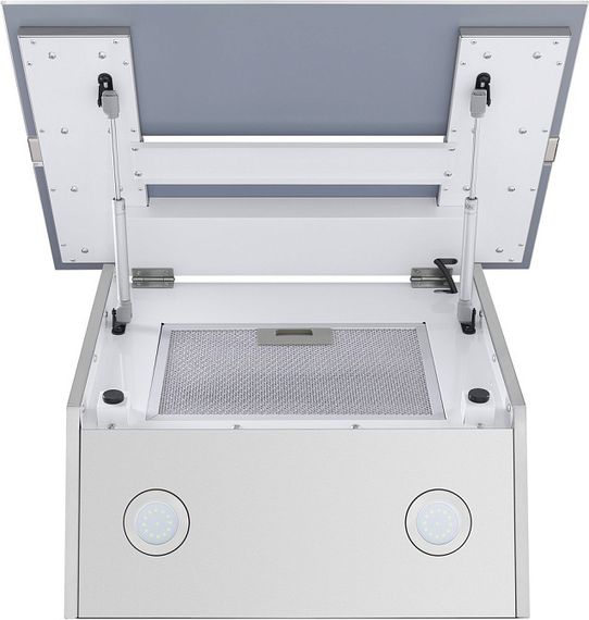 Вытяжка Maunfeld Mersey 60 белый\вставка сатин