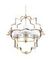 Подвесная люстра Lumina Deco Baltimore LDP 8020-4 GD+WT