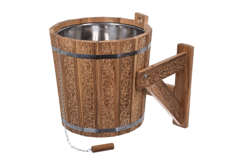 ОБЛИВНОЕ УСТРОЙСТВО БШ РУССКИЙ ДУШ НЕРЖ ВСТАВКОЙ 20Л 33370