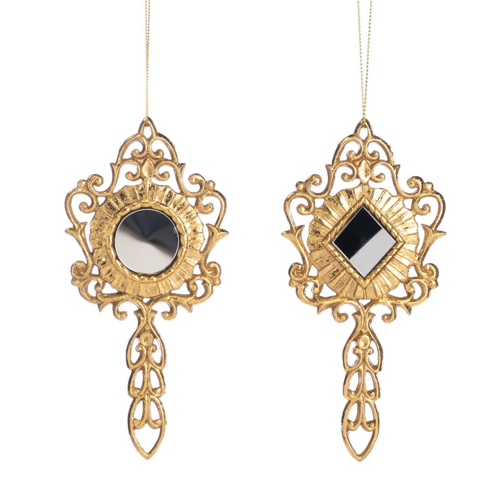 Елочная игрушка Макаруни на золотом блюде 13.5 с Goodwill M&amp;G