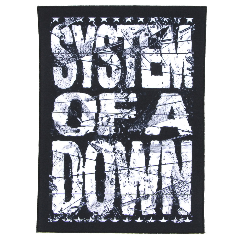 Нашивка спиновая System Of A Down