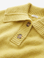 Джемпер с воротником для девочки Next N79-870, Оливковый