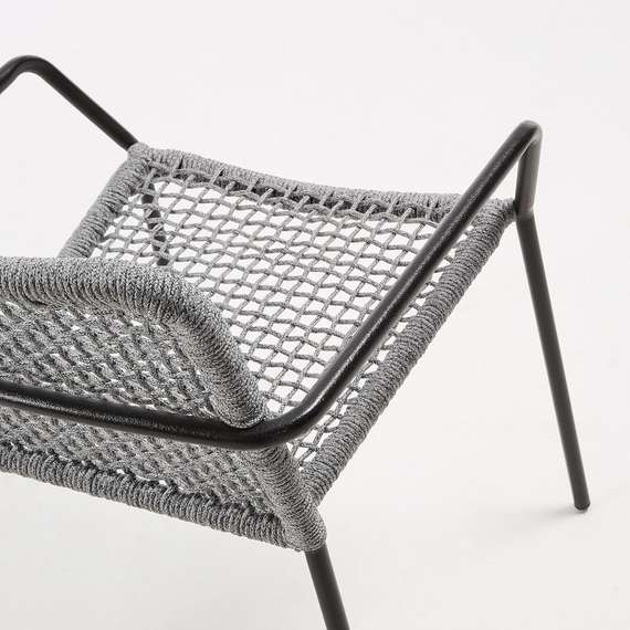 Стул Boomer серый | La Forma | Купить в Hallberg.ru