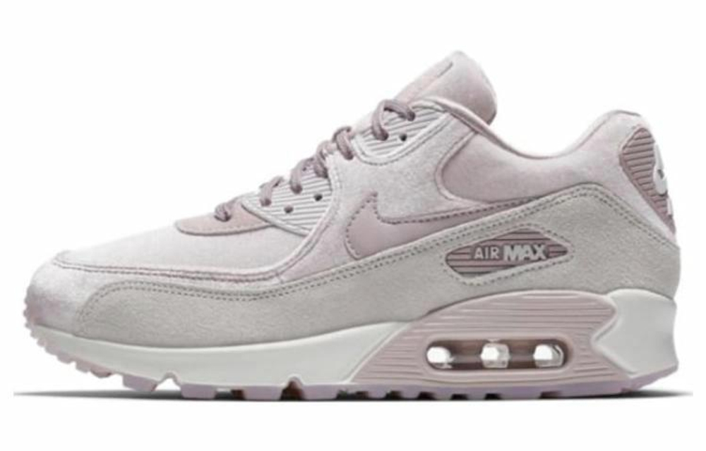 Кроссовки Nike Air Max 90 Velvet Particle Rose (Женская размерная сетка)