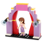 Конструктор блочный Аусини Город Мир чудес 107 эл. коробка