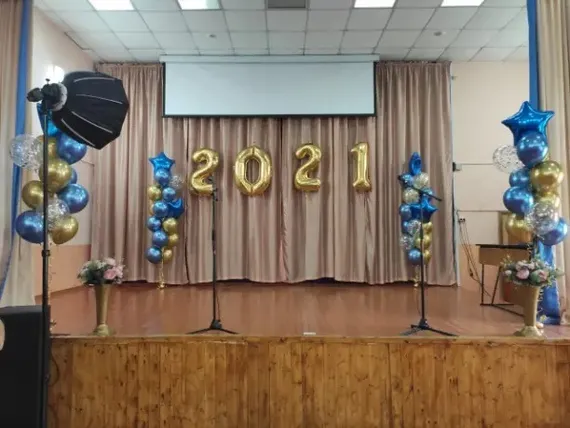 Оформление на выпускной №23