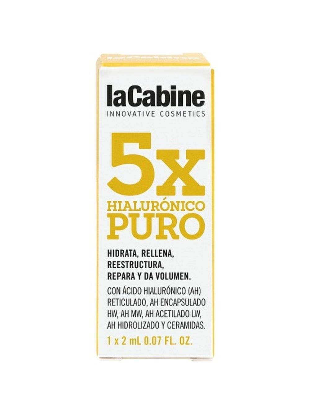 LA CABINE - 5xPURE HYALURONIC AMPOULES концентрированная сыворотка в  ампулах с комплексом из 5 видов очищенной гиалуроновой кислоты 1х2мл –  купить за 451 ₽ | Shvabra24 - товары для дома и красоты