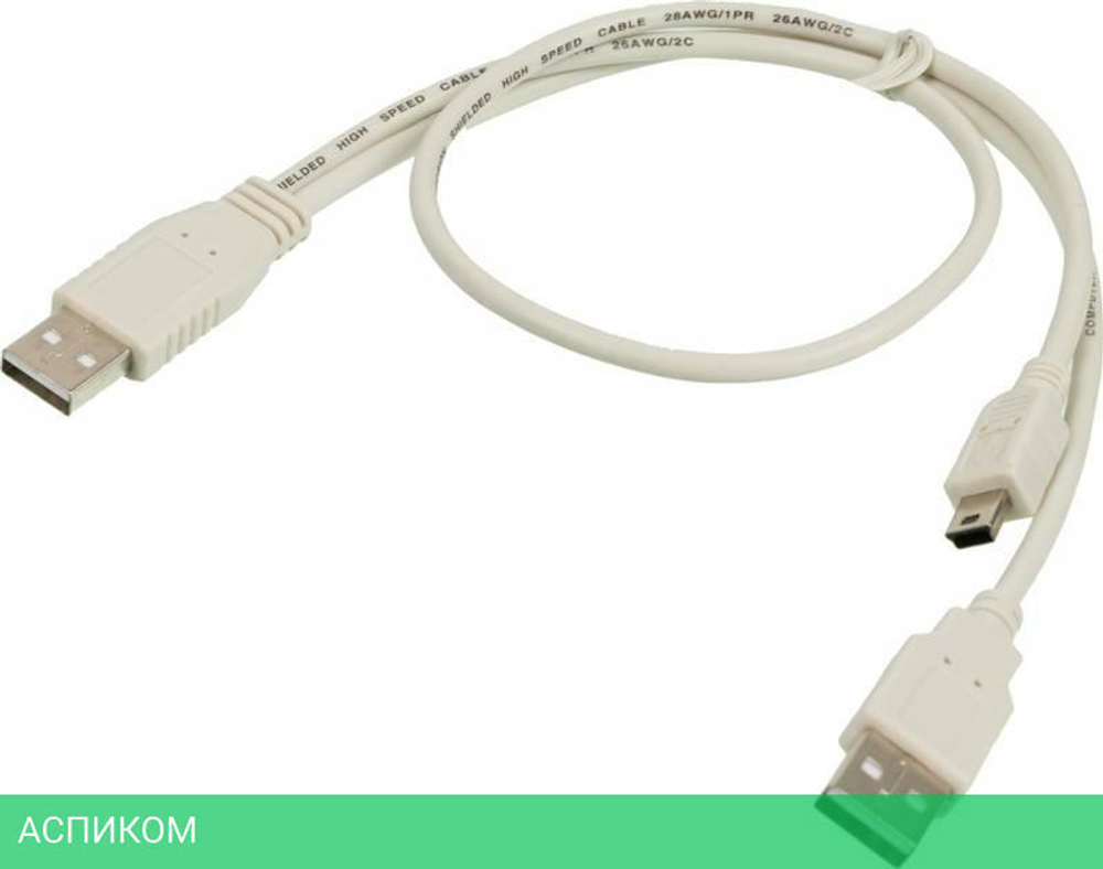 Kабель Ningbo USB2.0-M5P-2H