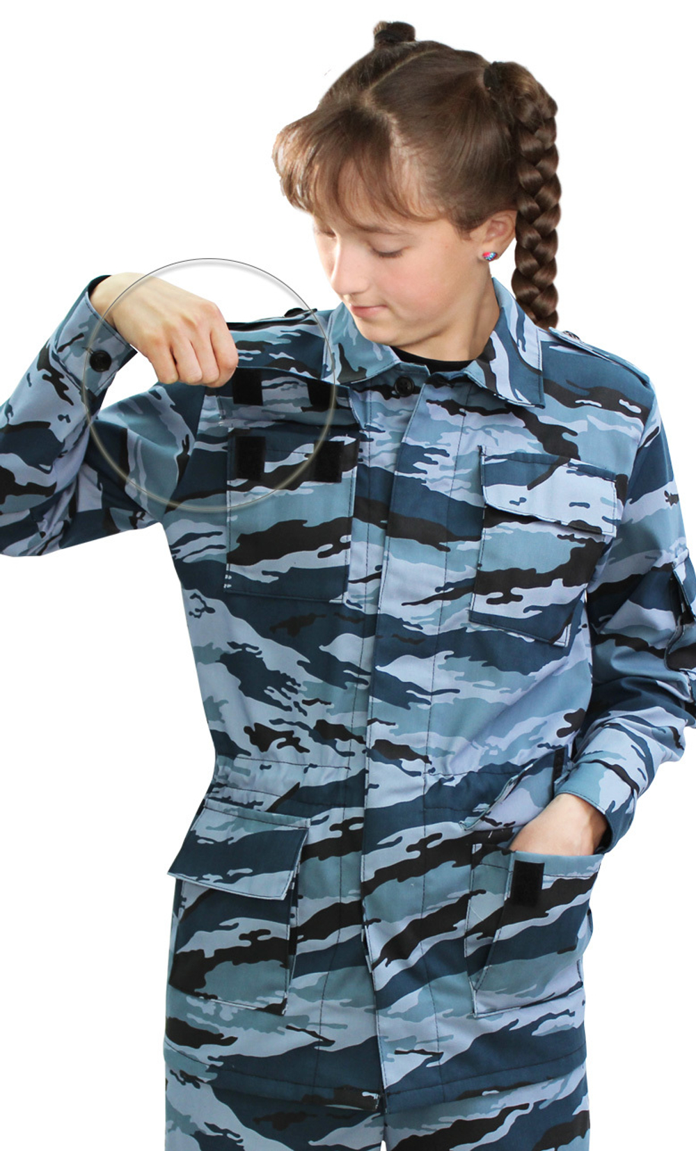 Костюм детский военно-полевой Серый Камыш