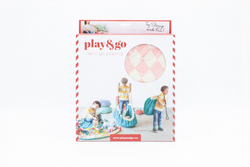 2 в 1: мешок для хранения игрушек и игровой коврик Play&Go Розовый бриллиант