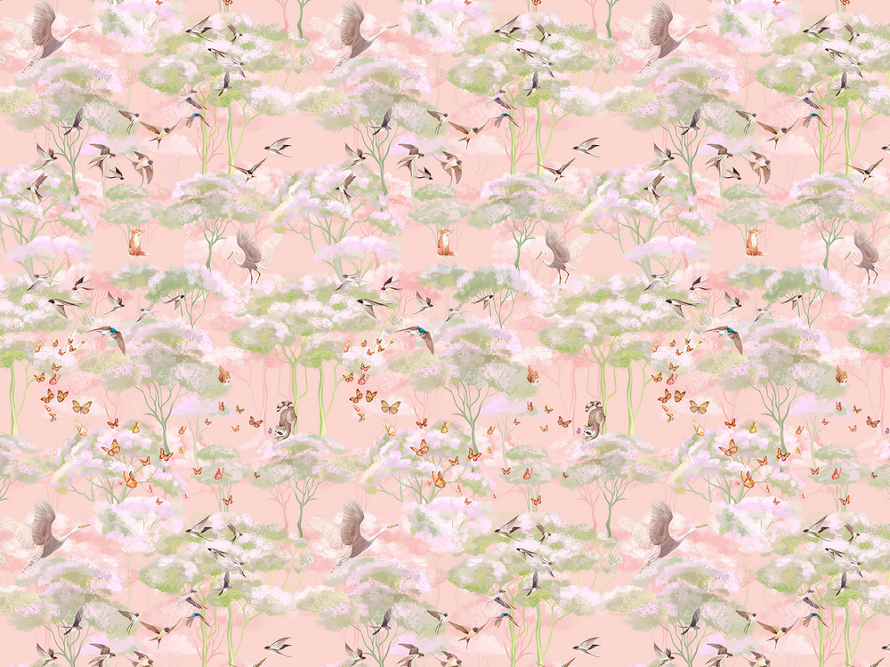 Дизайнерские обои Wall Street Fauna