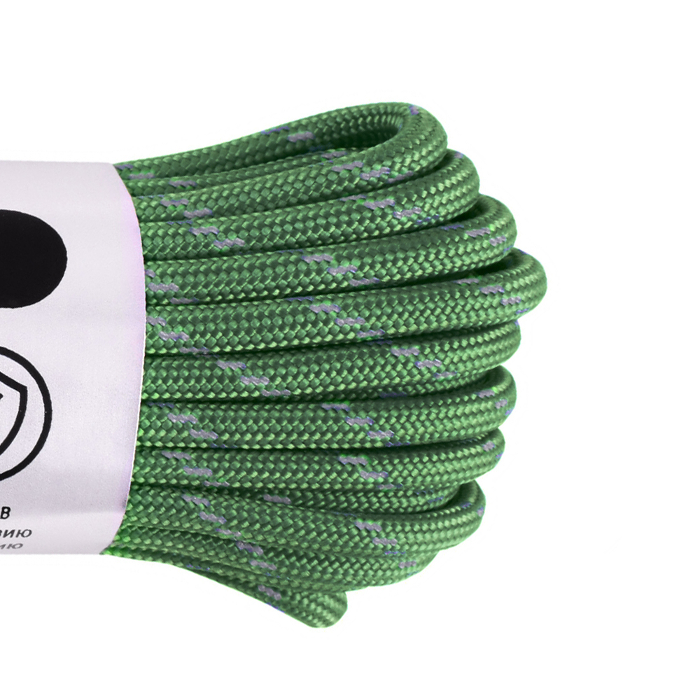 Паракорд 550 CORD nylon 30м световозвращающий  (ultragreen)