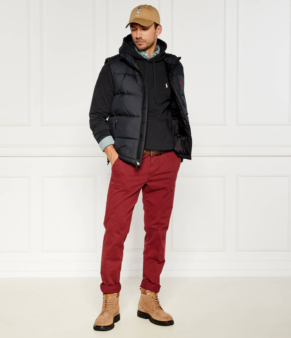 Пуховая безрукавка POLO RALPH LAUREN - черный(710940236)