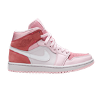 Кроссовки Jordan Air Jordan 1 Mid Digital Pink (Женская размерная сетка)