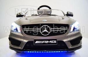 Детский электромобиль River Toys Mercedes-Benz CLA45 серый