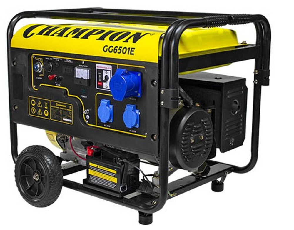 Генератор бензиновый CHAMPION GG6501E