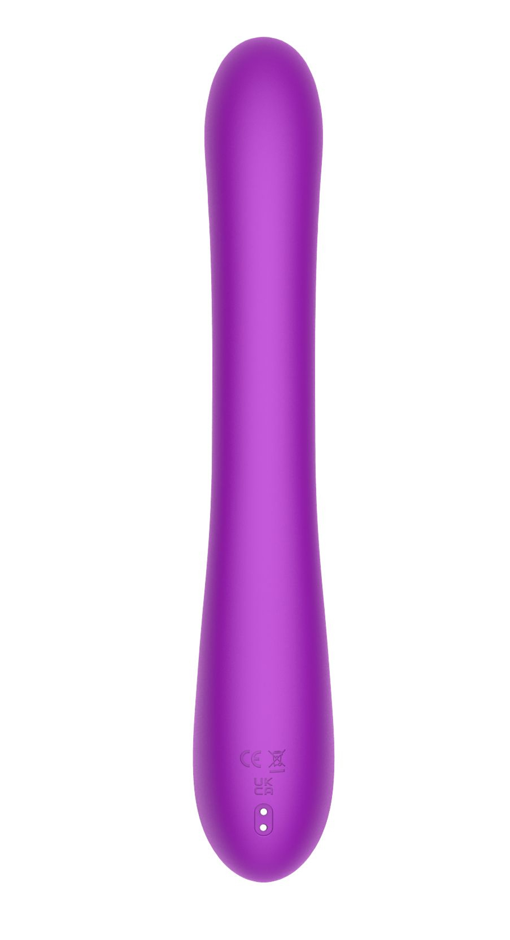 Вибратор-кролик Secwell с вращающимся шариком, фиолетовый