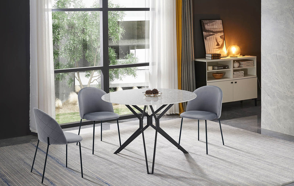 Стол DT-63 серый мрамор