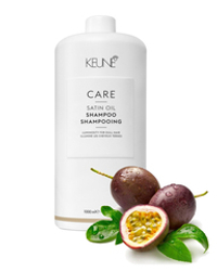 Keune Шампунь Шелковый уход Satin Oil Shampoo Care Line 1000 мл