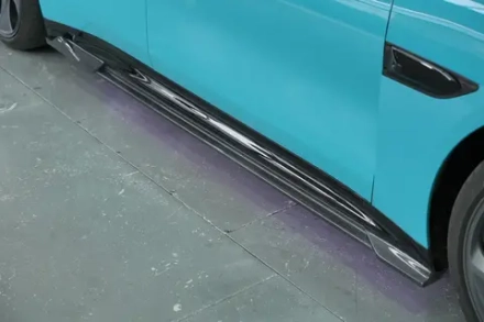 Карбоновые боковые юбки для Xiaomi SU7 2024+ Ксяоми