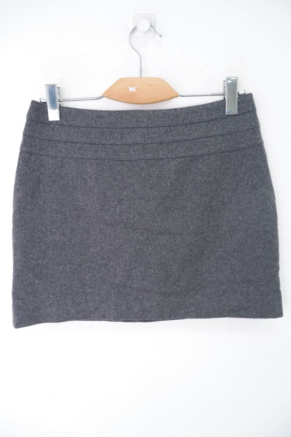 Юбка H&M мини серая 40 размер