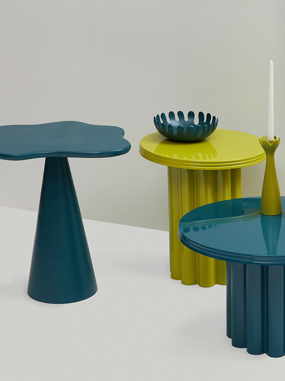 Столик приставной Bergenson Bjorn Vivlend, 43 см, лайм