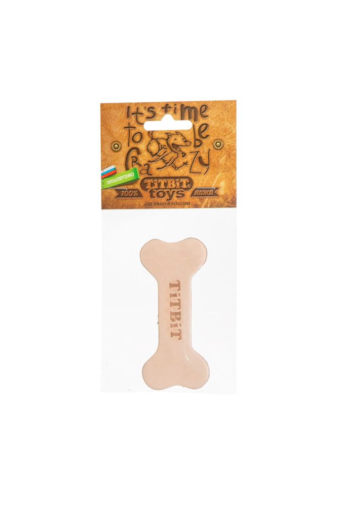 Игрушка Косточка 10 см из кожи   TitBit