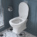 Унитаз подвесной безободковый с сиденьем BelBagno BOHEME BB115CH/BB115SC