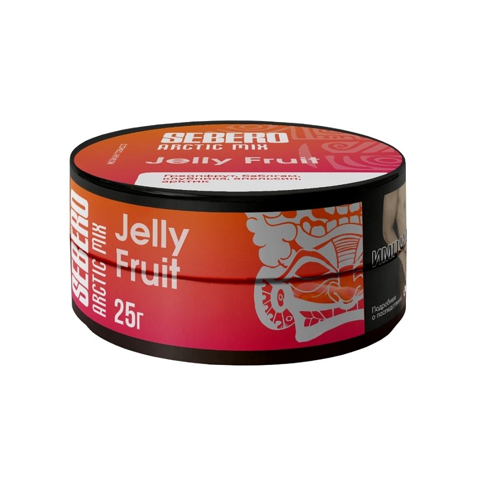 Sebero Arctic Mix - Jelly Fruit (Грейпфрут, Бабл Гам, Клубника, Апельсин, Арктик) 25 гр.