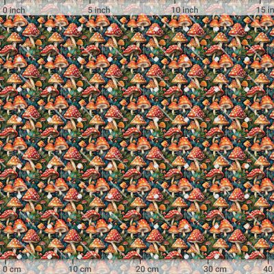 Милые мухоморы by KabolovaPatternDesign 1200 DPI