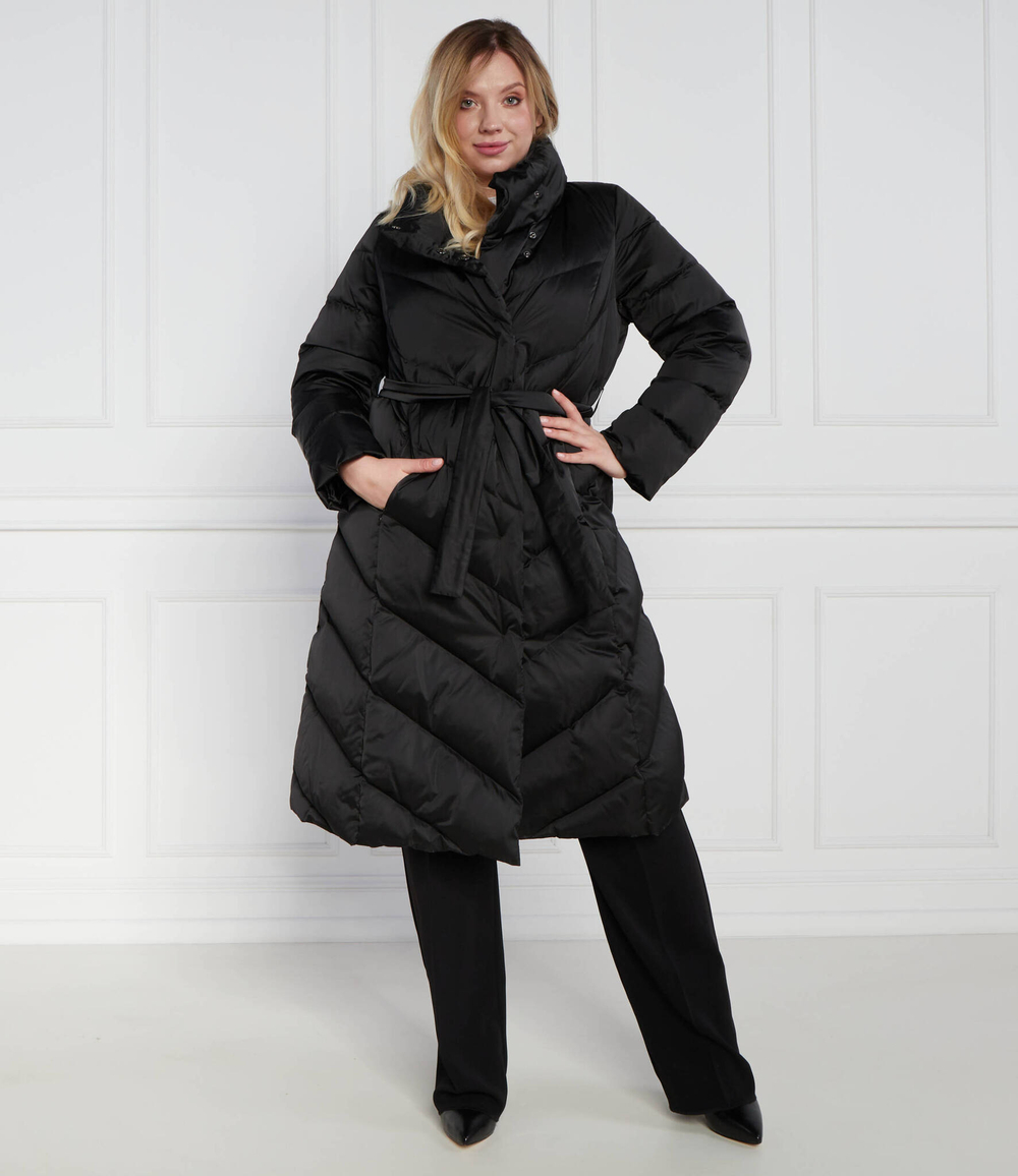 Пуховое пальто Plus size Persona by Marina Rinaldi - черный(1494082)