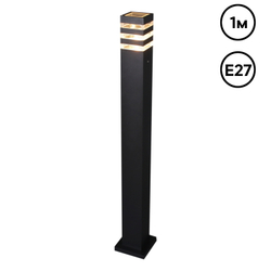 09979-0.7-001KT 1,0M E27 BK фонарь