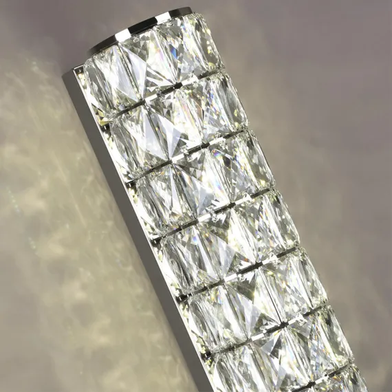 4927/8WL L-VISION ODL24 603 хром/металл/хрусталь Настенный светильник LED 8W 4000K 463Лм PANTA