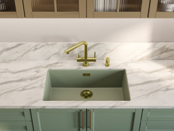 Кухонная мойка Omoikiri Yamakawa 75-U/I-WG Artceramic/wind green 	4993181