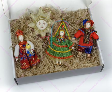 Набор ёлочных игрушек Новогодний №9