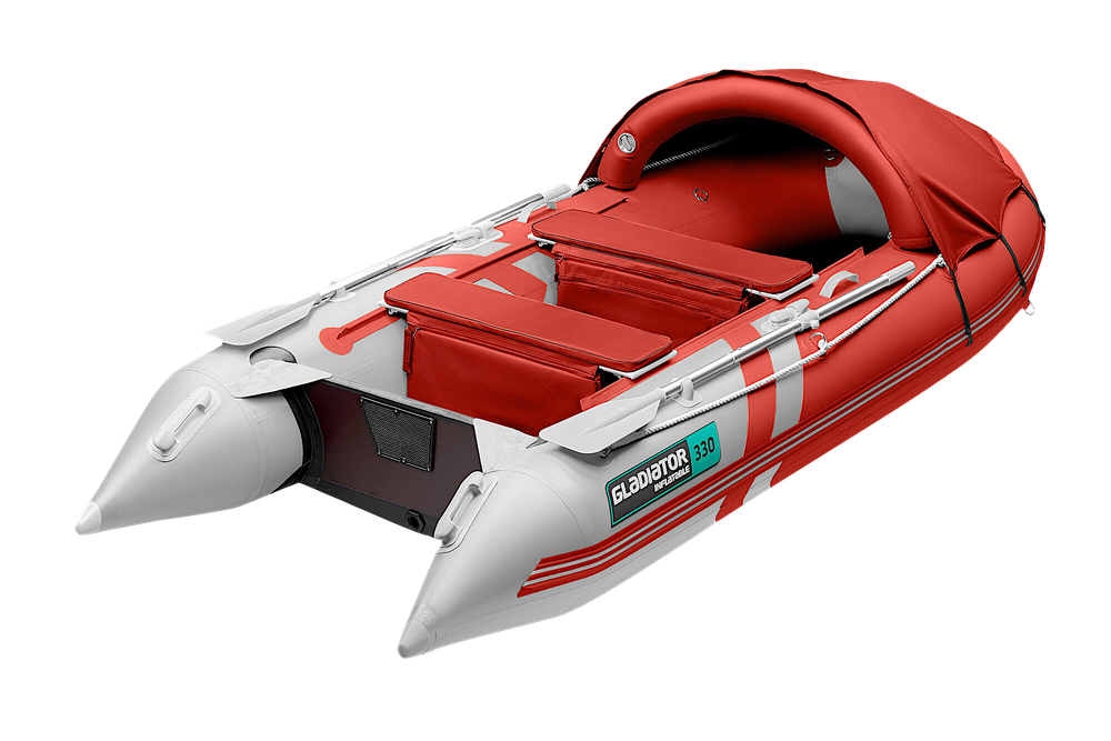 Лодка ПВХ Gladiator Active C330AL с алюминиевым полом BSM0125