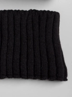 Шапка зимняя для девочки с помпоном и снуд