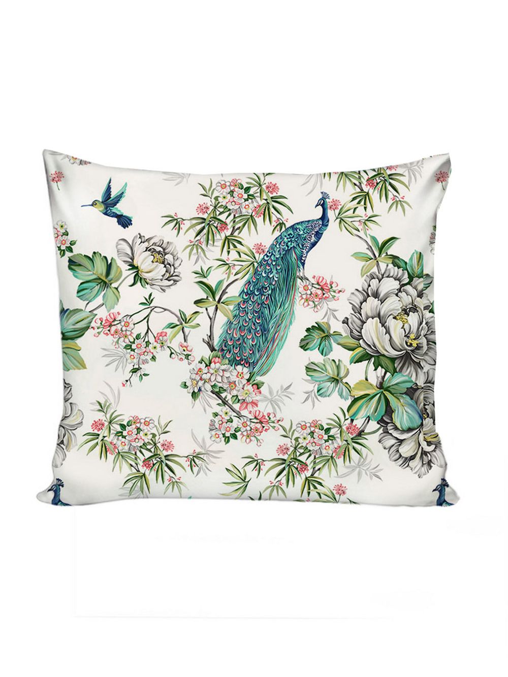 Постельное белье Сказка "Павлины" 1,5-сп Наволочка 70х70 см 1 шт Простынь 150х215 см Пододеяльник 145х215 см, поплин