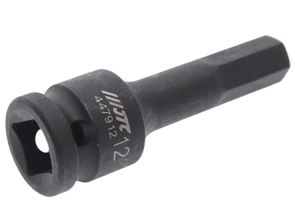 Бита-головка 1/2" HEX H12х78мм ударная JTC