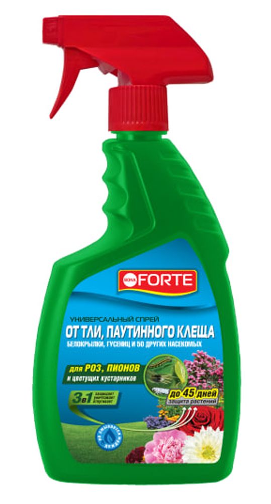 Средство BONA FORTE от тли, паутинного клеща и других вредителей флакон 750 мл