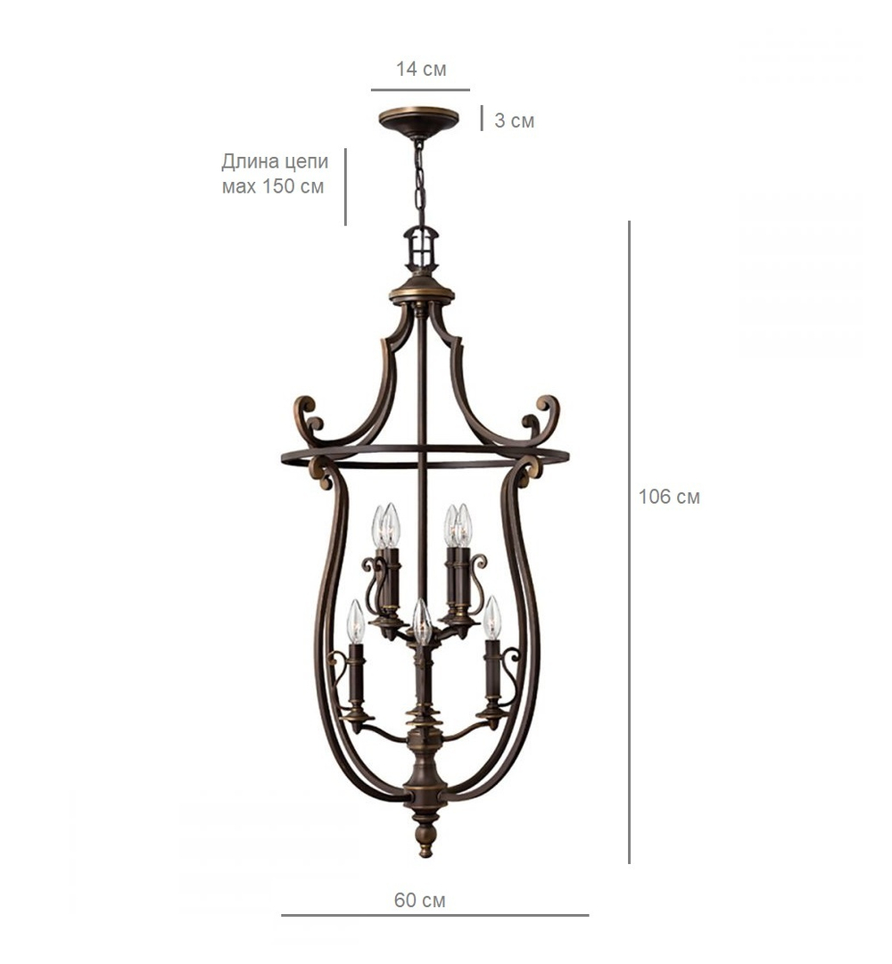 Люстра Plymouth Medium