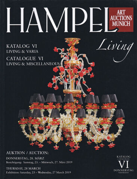 Каталог аукциона Hampel, Мюнхен, Аукцион 6: Искусство разных эпох и стилей от 28 марта 2019 года