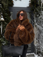 Эко-шуба LISA OGNENNAYA | Рыжий