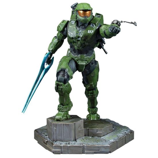 Фигурка Halo Infinite Master Chief with Grappleshot PVC 761568008364 по мотивам игры "Halo Infinite".