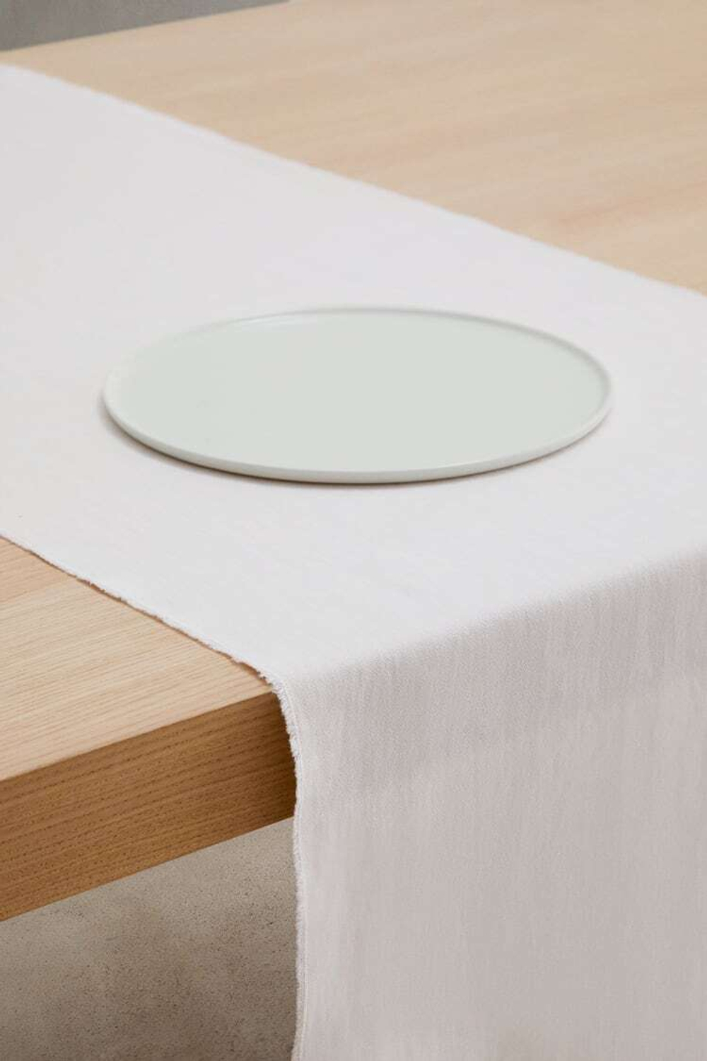 ZARA HOME НАСТОЛЬНАЯ ДОРОЖКА 01, ЭКРЮ