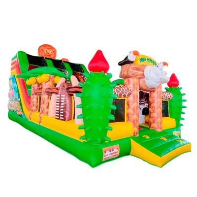 Коммерческий надувной батут «Сафари Ультра 2», 10*5*6 м